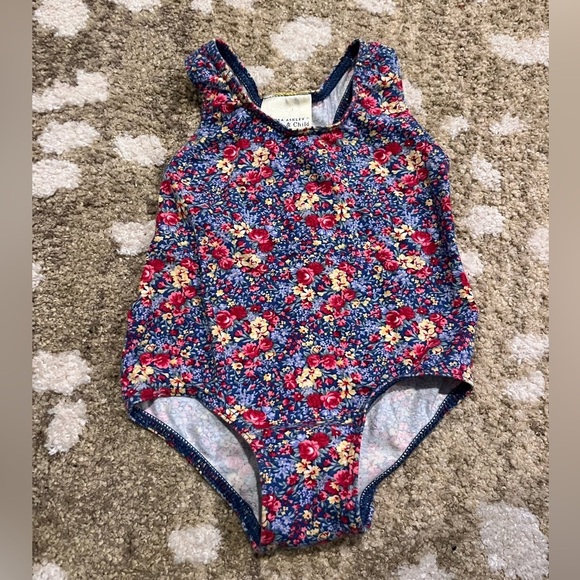 Laura Ashley Other - Vintage Laura Ashley Floral Bodysuit 18 months